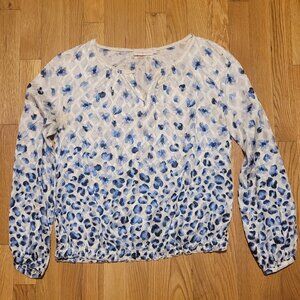 Tory Burch floral blouse
